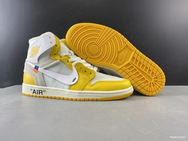 HYPE Yellow-Cone Jordan AQ0818-149 Dark 1 NRG x White Off-White Powder Air 0726